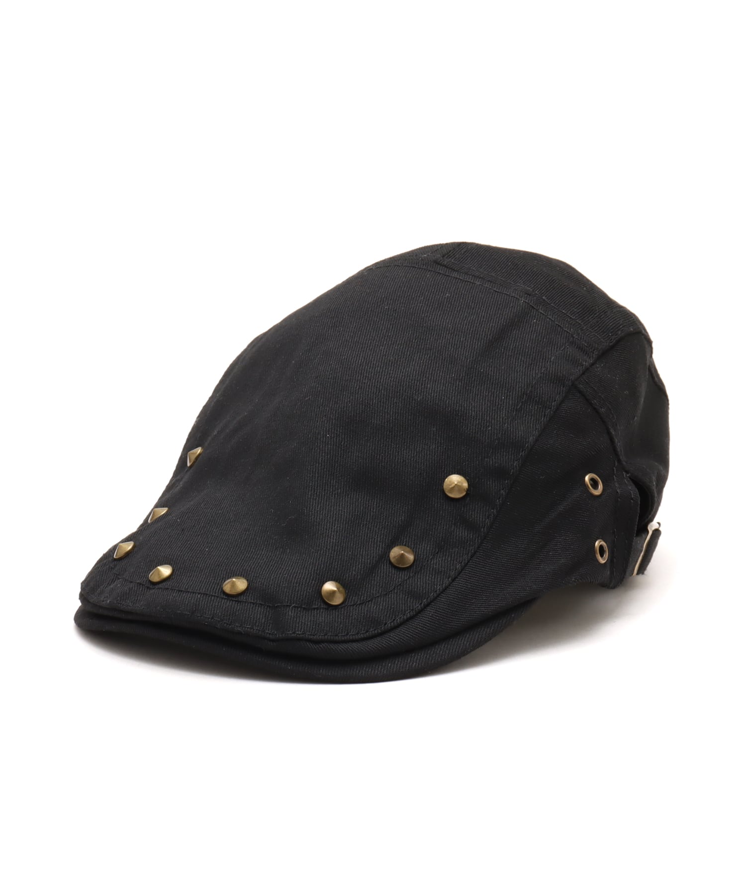 atmos pink Studs Hunting Cap BLACKのメイン画像