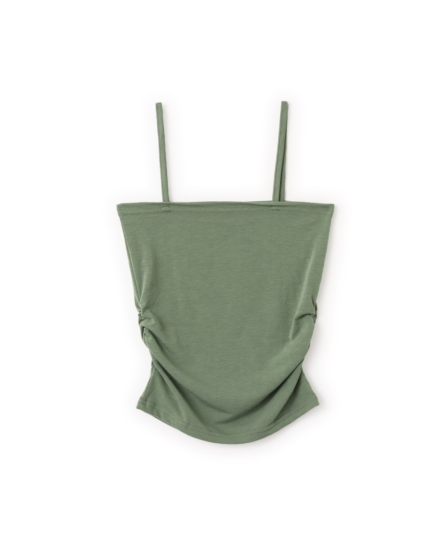 atmos pink Side Gather Tank Top GREENのメイン画像