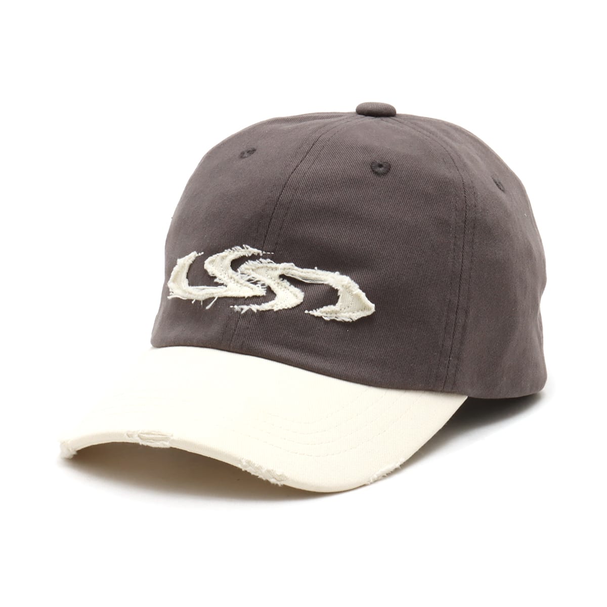 atmos pink Bi-Color Twill Cap BLACKのメイン画像