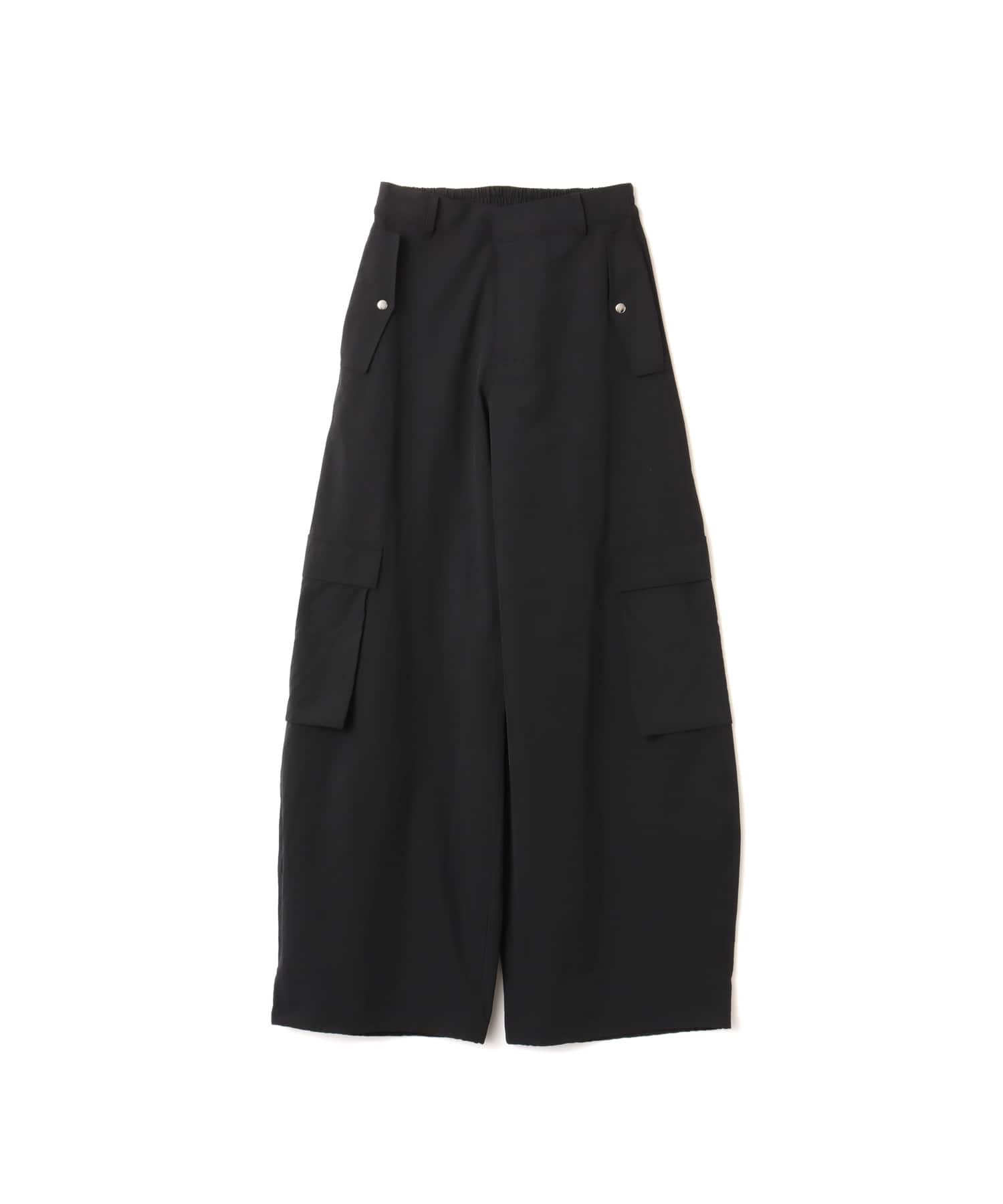 atmos pink Baggy Nylon Pants BLACKのメイン画像