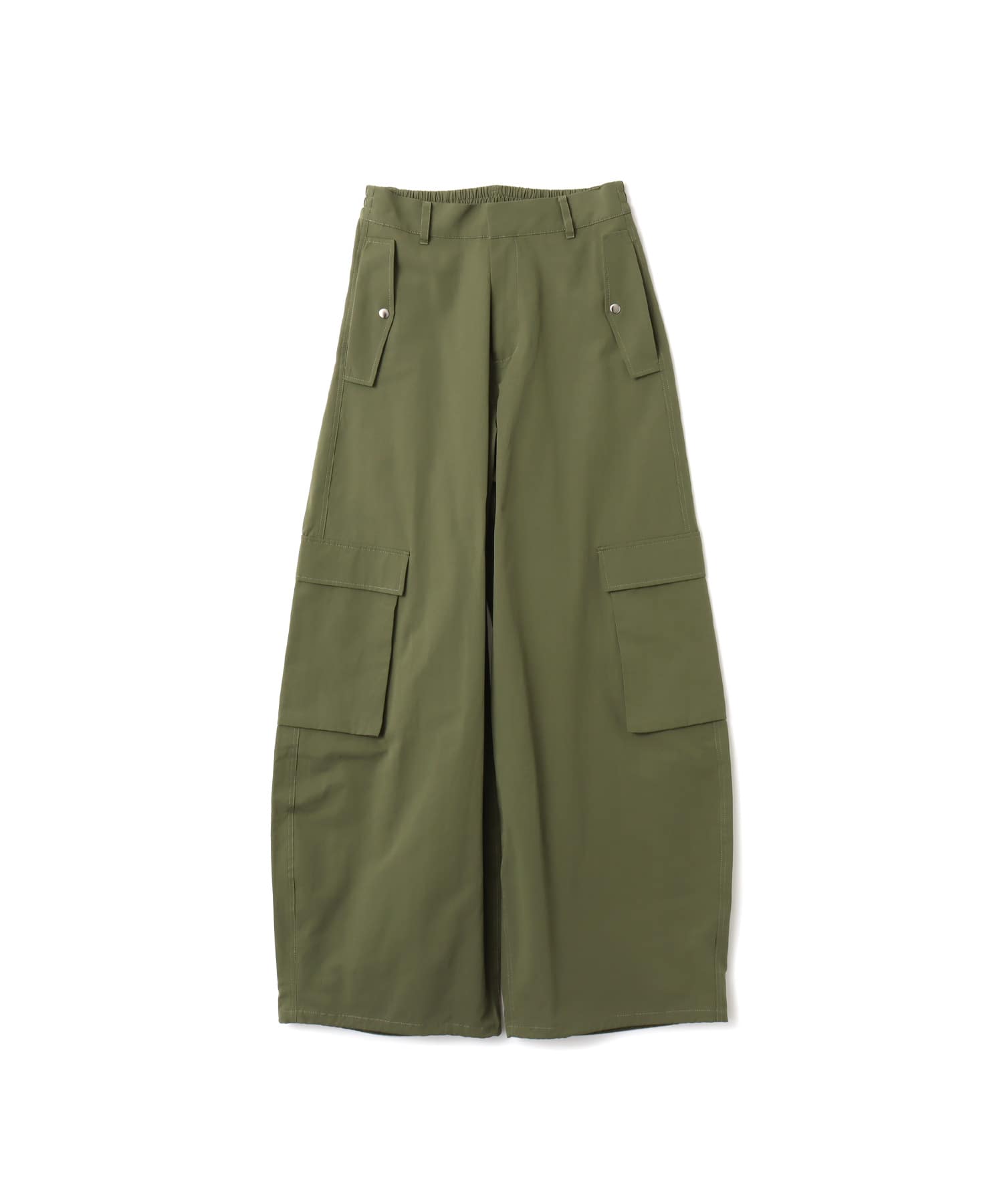 atmos pink Baggy Nylon Pants KHAKIのメイン画像