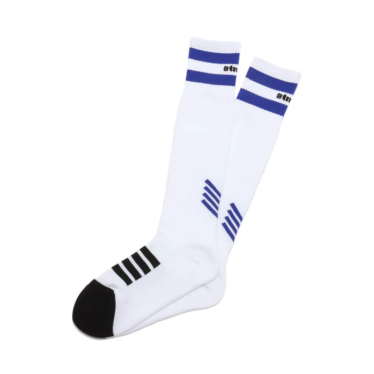 atmos pink Soccer High Socks WHITEのメイン画像