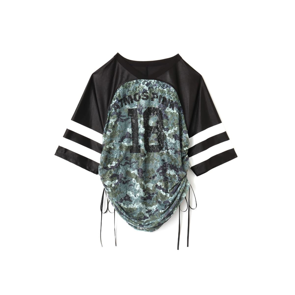 atmos pink Lace Docking T-shirt CAMOUFLAGE（アトモス ピンク