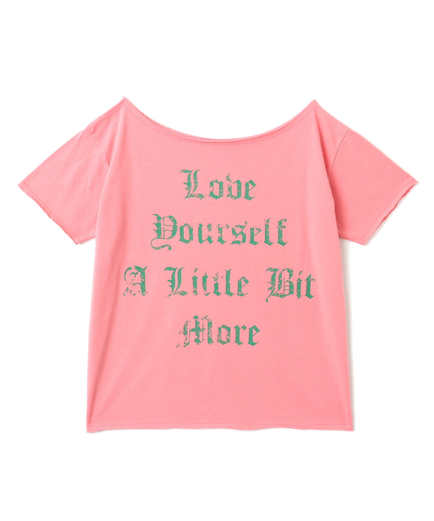 atmos pink Vintage Off-Shoulder T-shirt PINK（アトモス
