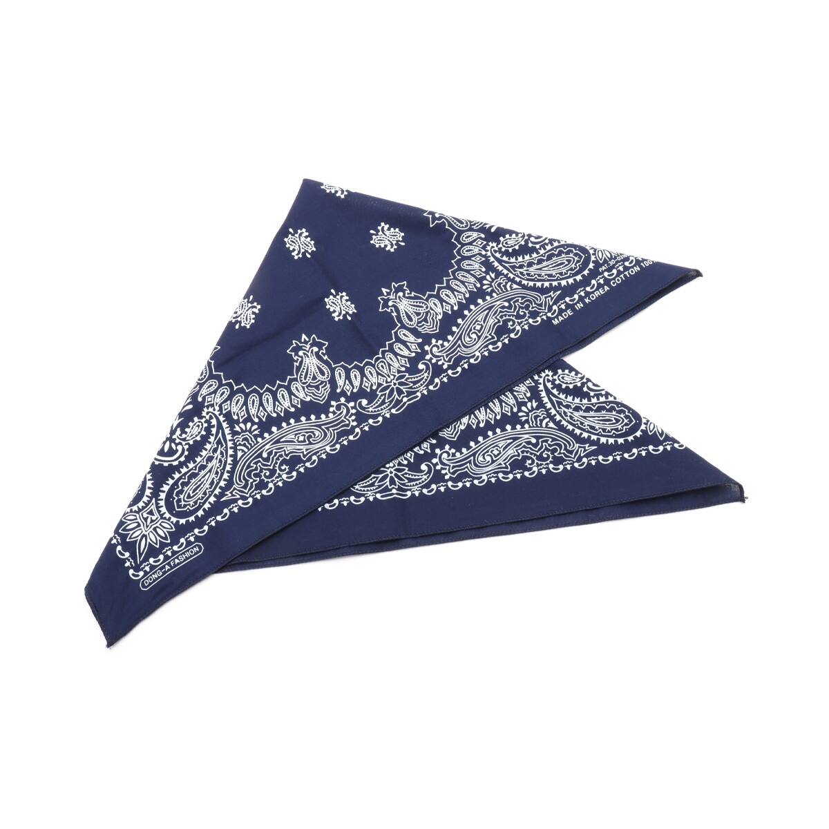 atmos pink Paisley Scarf NAVYのメイン画像