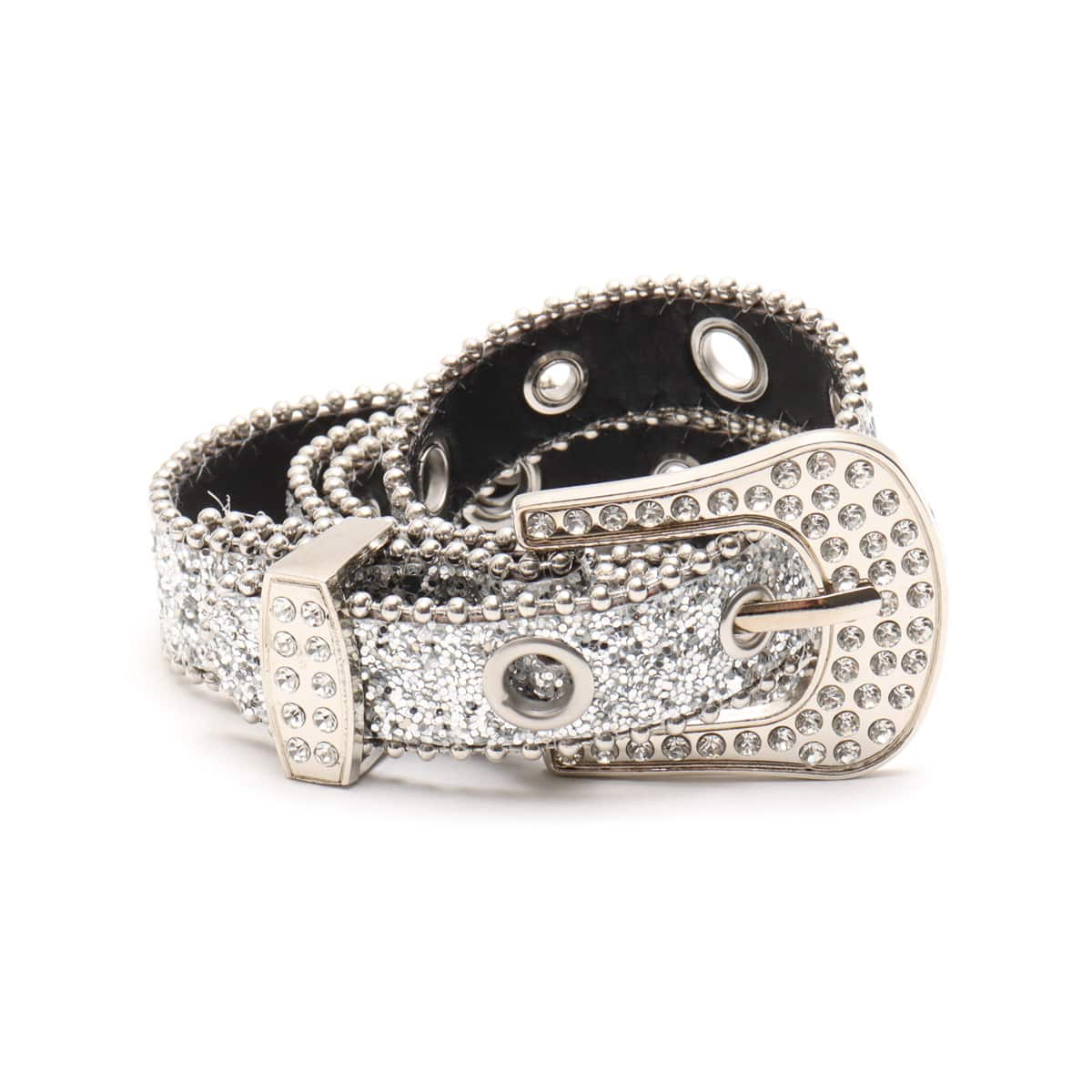 atmos pink Rhinestone Belt SILVERのメイン画像