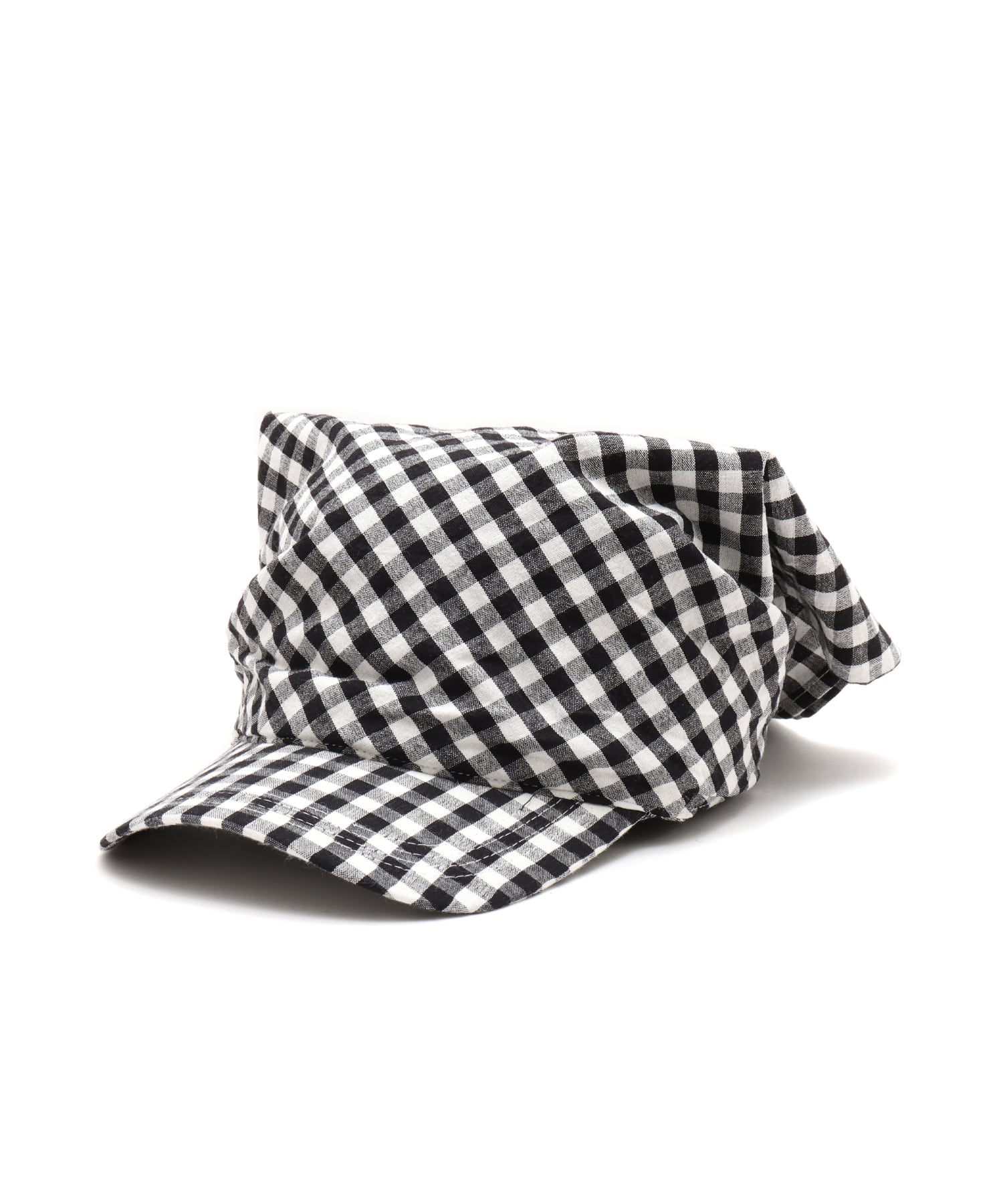 atmos pink Bandana Cap BLACKのメイン画像