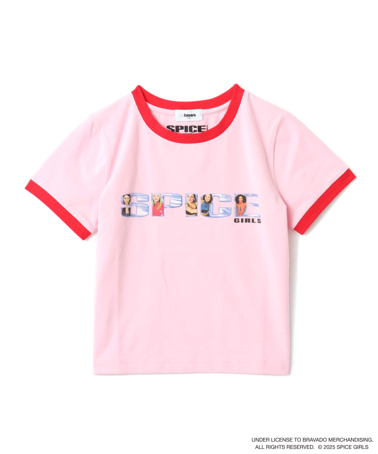 atmos pink x SPICE GIRLS Short T-shirt PINKのメイン画像