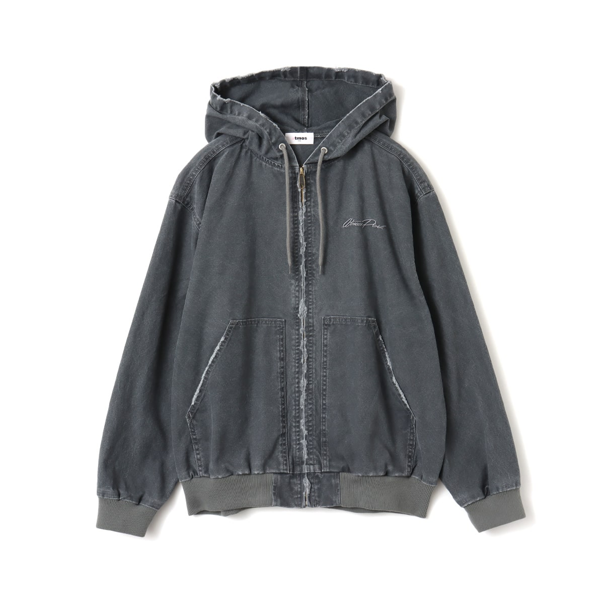 atmos pink Vintage Finish Hoodie Jacket GRAYのメイン画像