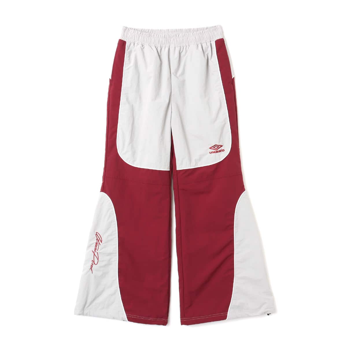 UMBRO × atmos pink Track Pants BURGUNDYのメイン画像