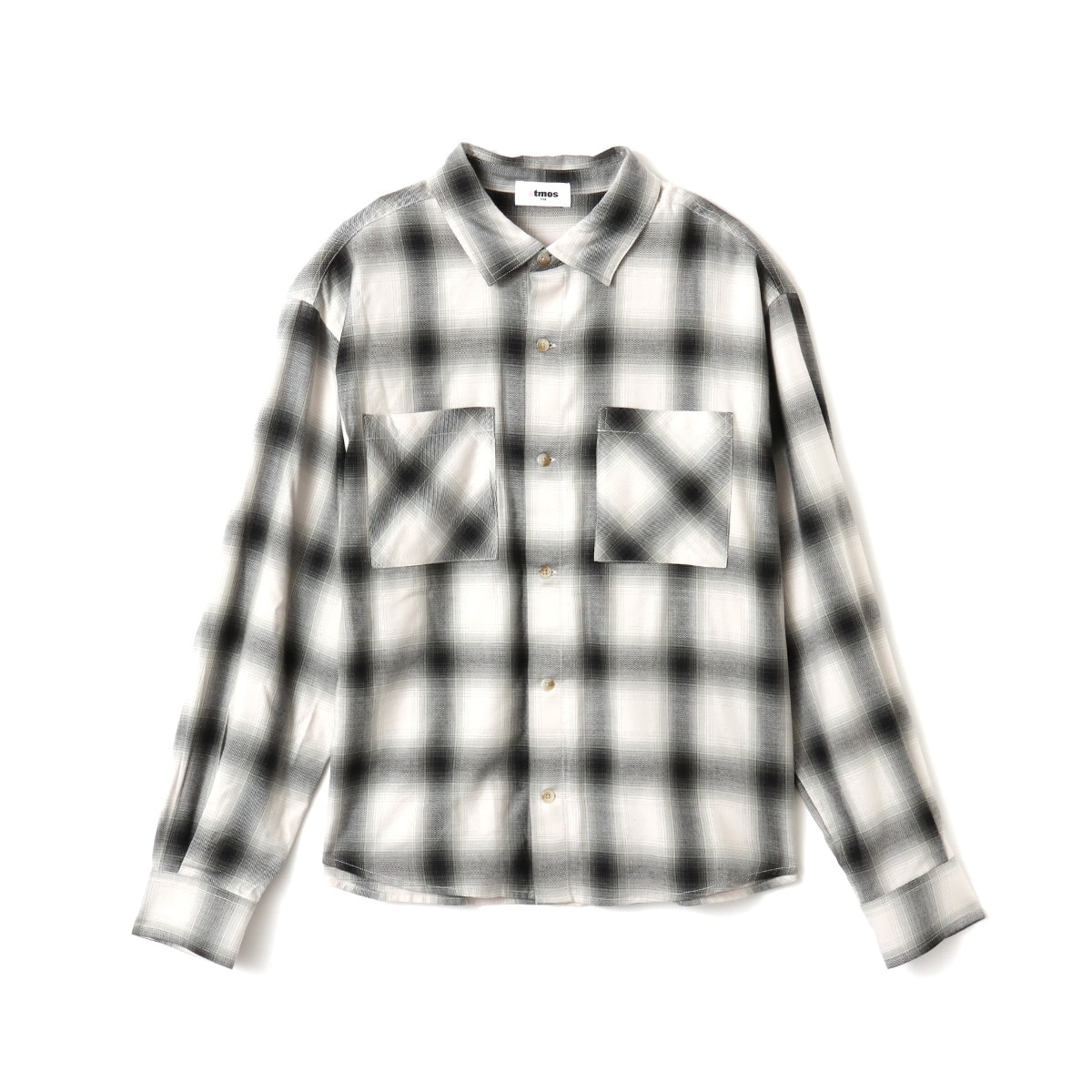 atmos pink Ombre Check Shirt BLACK（アトモス ピンク オンブレ