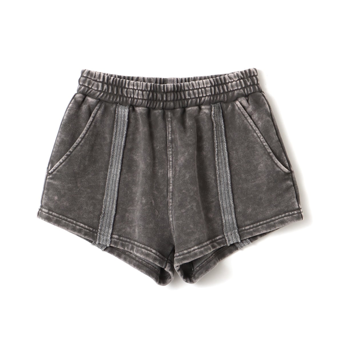 atmos pink Pigment Sweat Short Pants BLACKのメイン画像