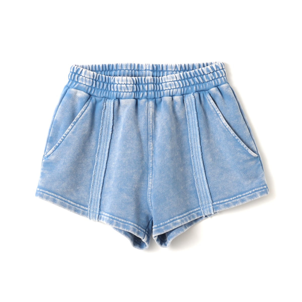 atmos pink Pigment Sweat Short Pants BLUEのメイン画像