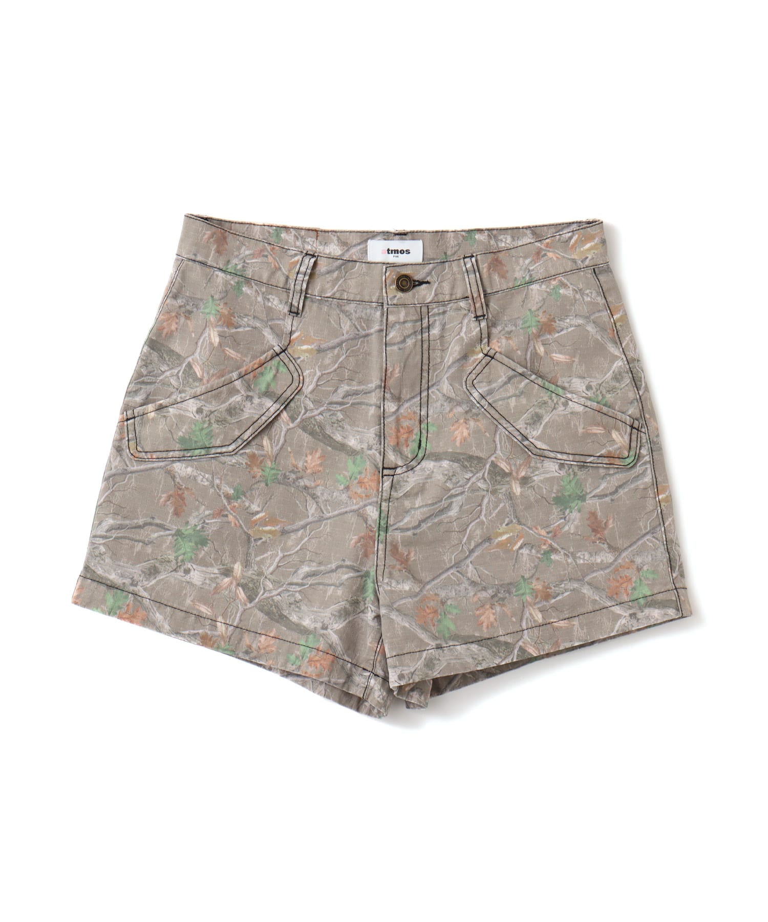 atmos pink Real Tree Camouflage Short Pants CAMOUFLAGE BROWNのメイン画像
