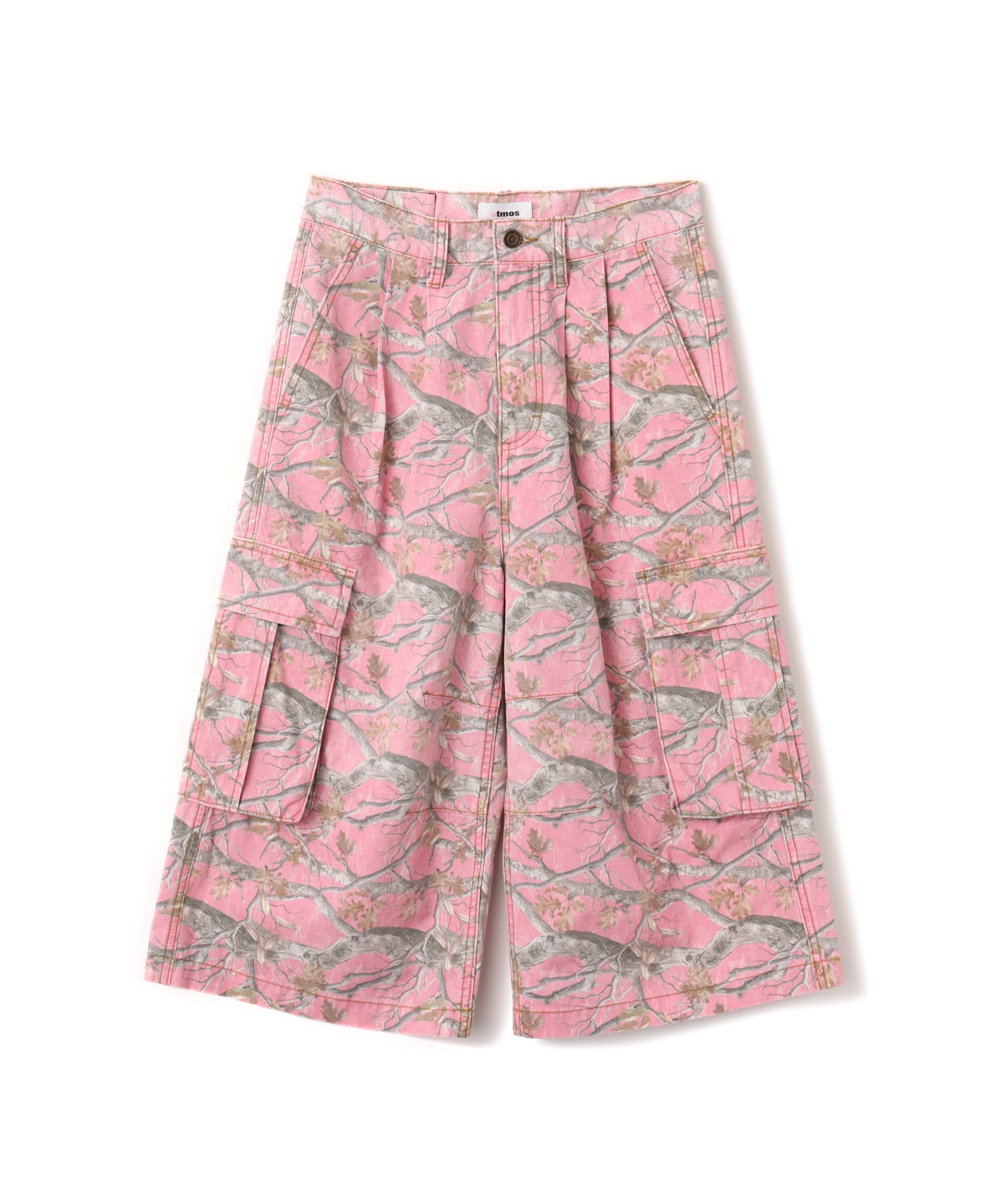 atmos pink Real Tree Camouflage Bermuda Pants CAMOUFLAGE PINKのメイン画像