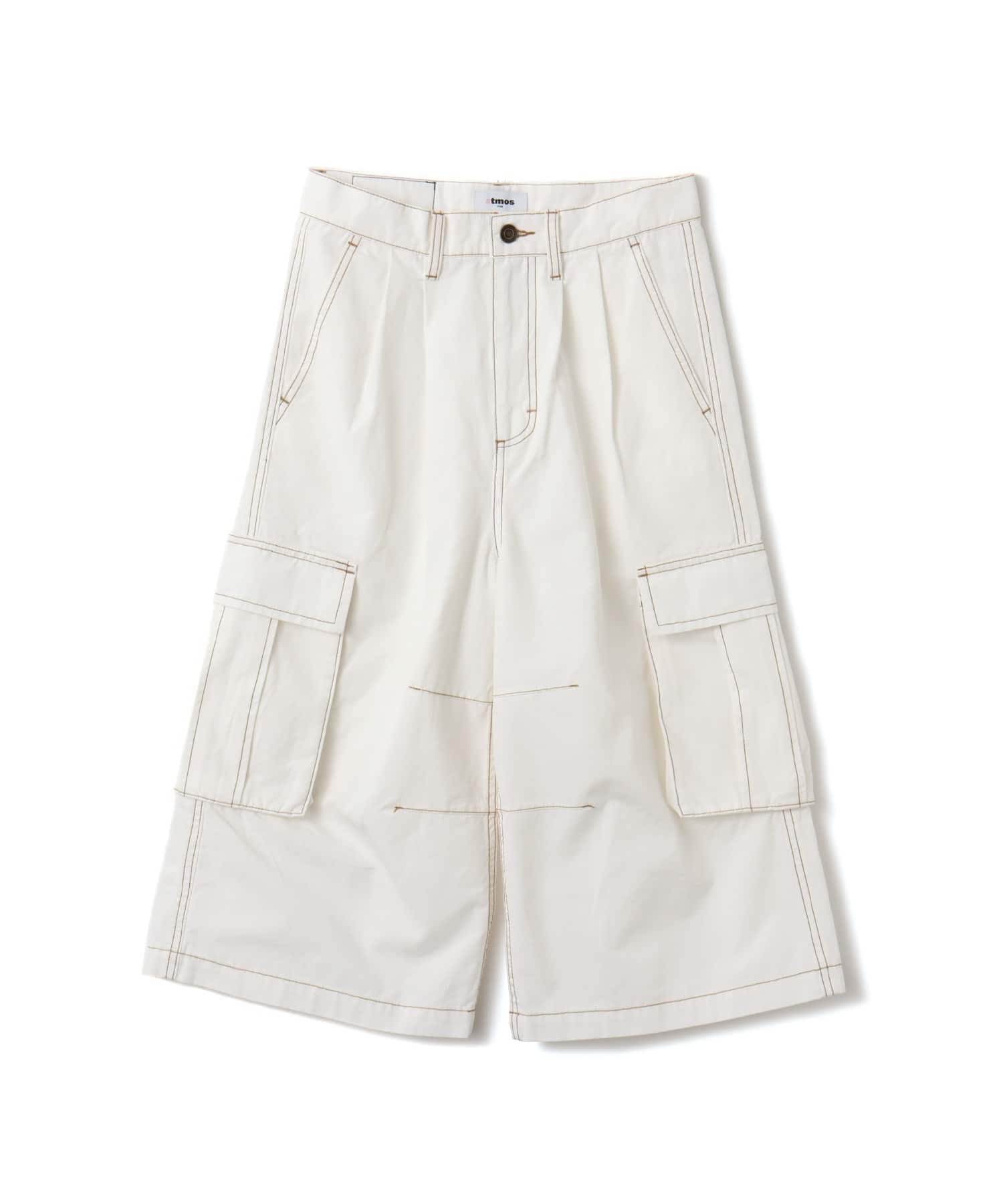atmos pink Real Tree Camouflage Bermuda Pants WHITEのメイン画像