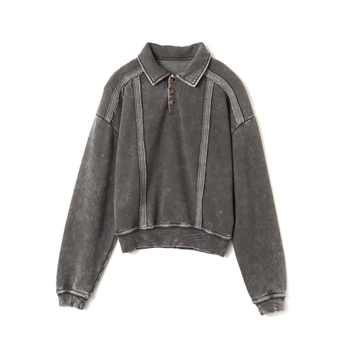 atmos pink Pigment Sweatshirt BLACKのメイン画像