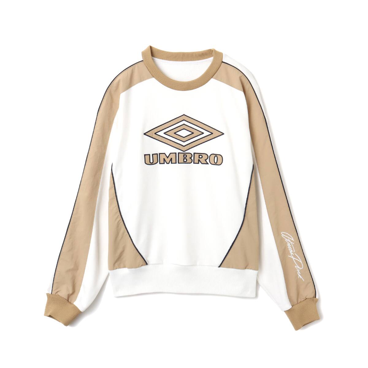 UMBRO × atmos pink Sweat Top BEIGEのメイン画像