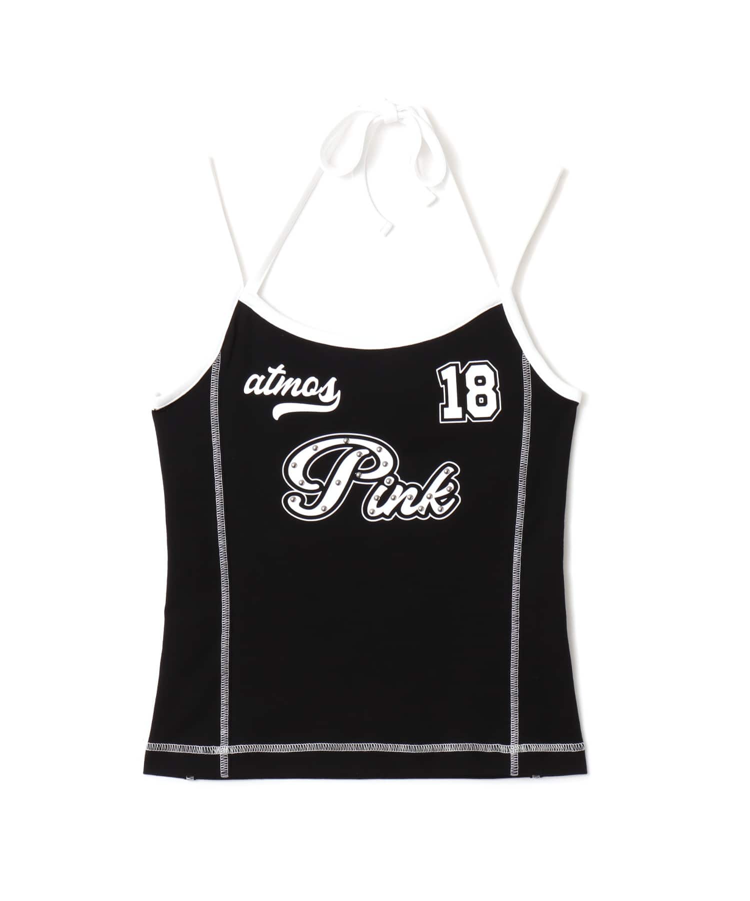 atmos pink Halter Neck Camisole BLACKのメイン画像