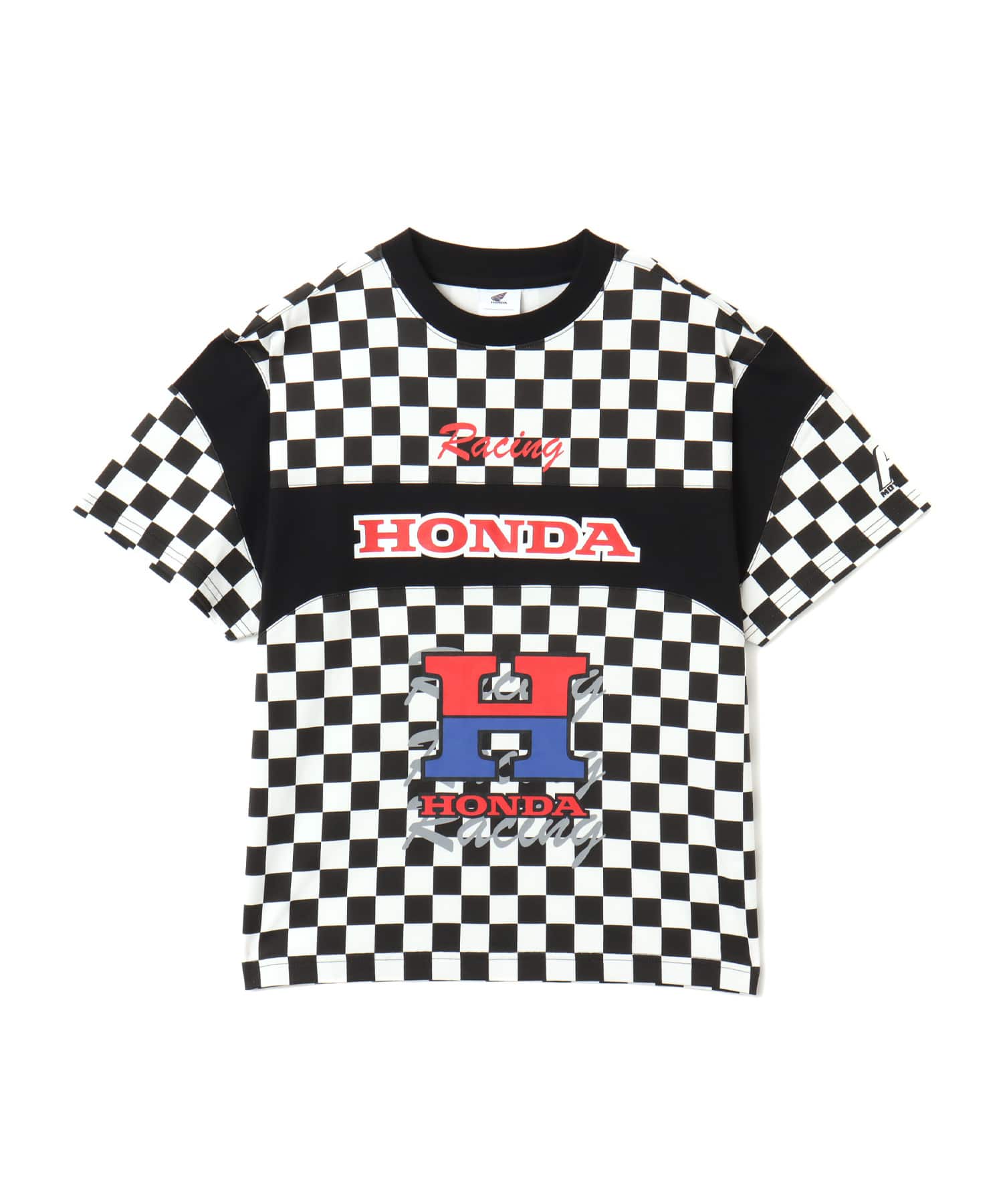HONDA x atmos pink Racing Over T-shirt CHECKのメイン画像