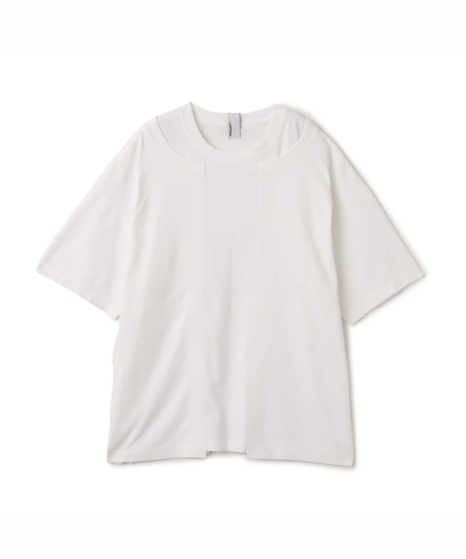 Poliquant THE ASSEMBLE EDITING S/S TEE WHITEのメイン画像