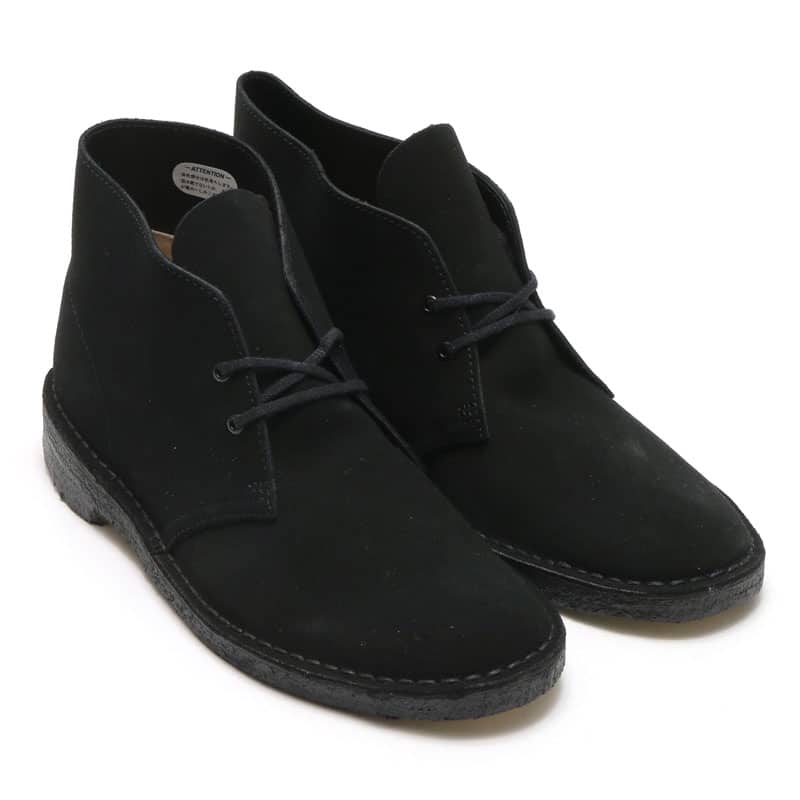 clarks originals desert boot black