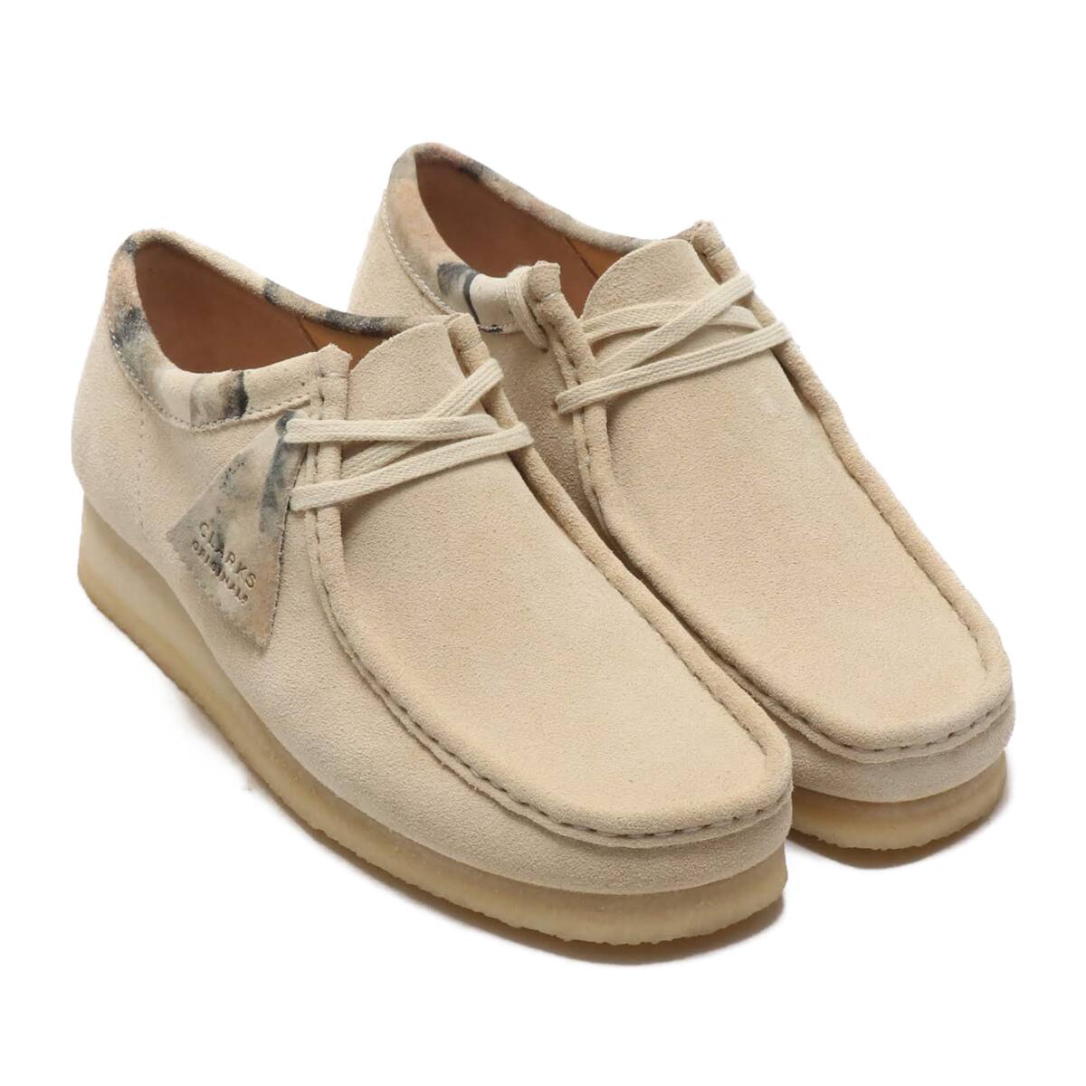 white wallabees