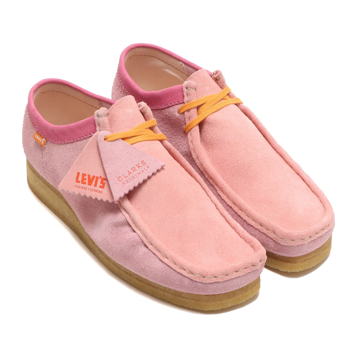 clarks ワラビー ビンク-