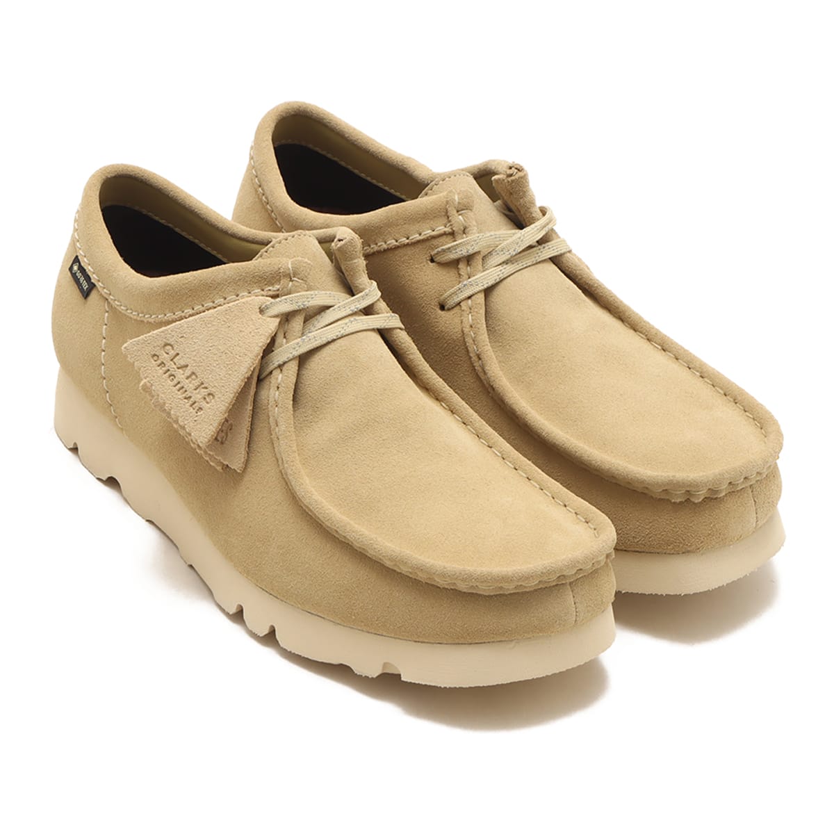 安い特売 clarks wallabee ライトピンク 23㎝ - 靴