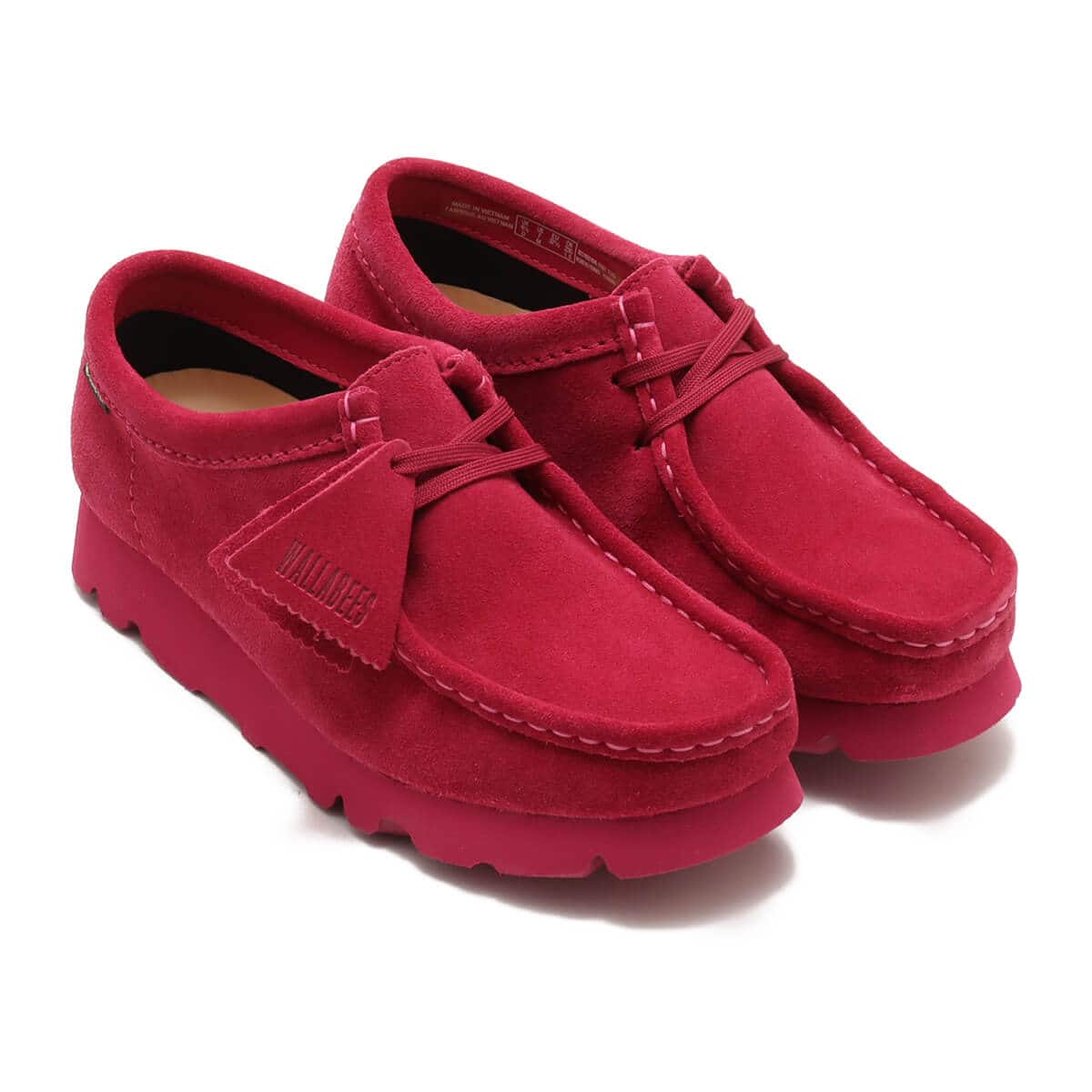 Clarks Wallabee.GTX Berry Suede Berry Suede 23HO-I_photo_large