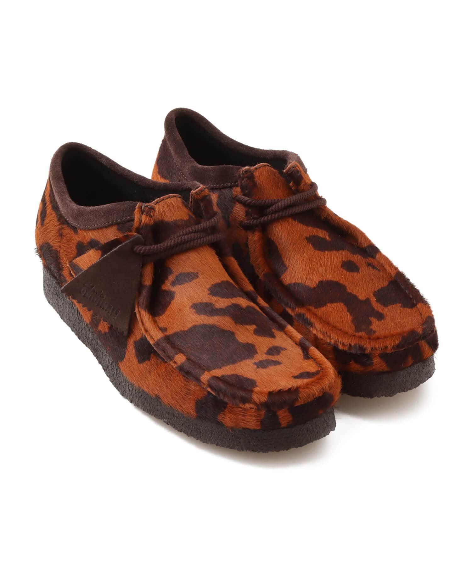 CLARKS Wallabee Brown Cow（クラークス ワラビー-ブラウン