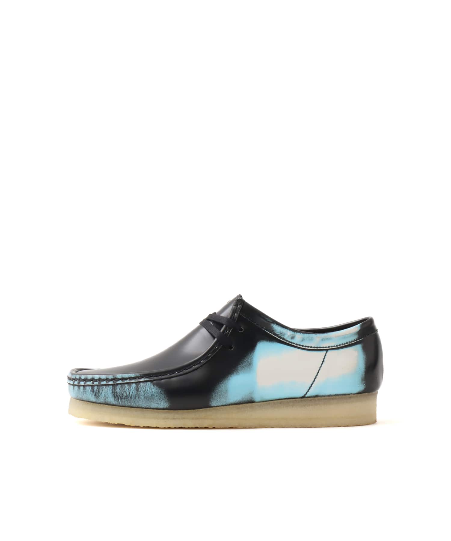 Clarks Wallabee Black Brush Offのメイン画像