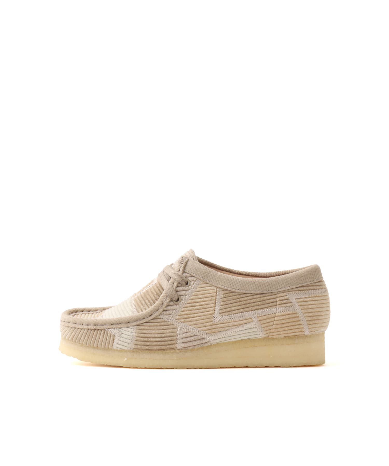 CLARKS Wallabee. Beige Combiのメイン画像