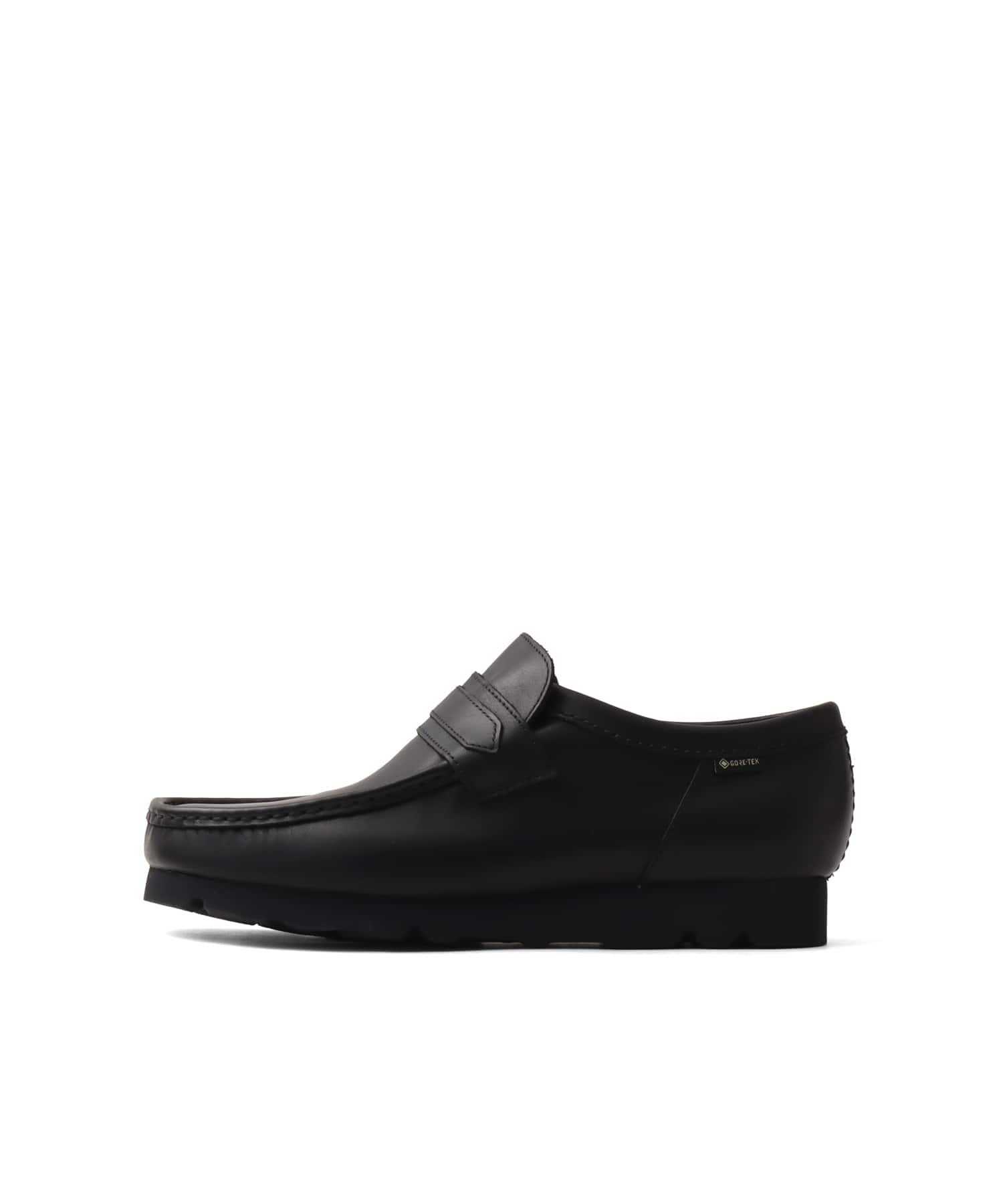 Clarks WallaLoaferGTX Black Leatherのメイン画像