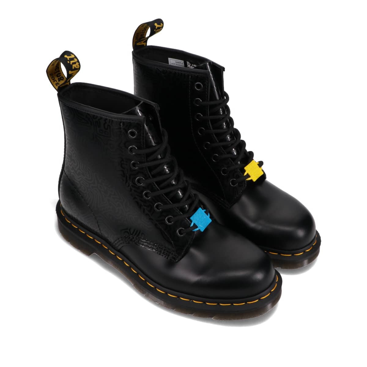 Dr.Martens KEITH HARING 1460 KH FIG BLACK+MULTI KH FIG SMOOTH BLACK 21SS-I_photo_large