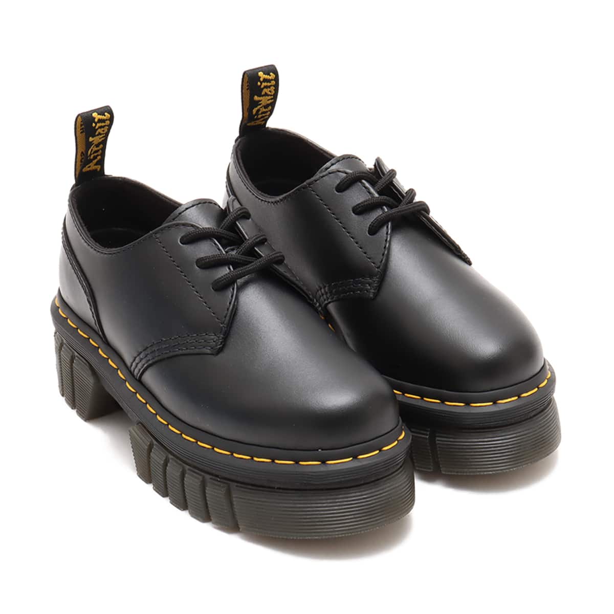 Dr.Martens Audrick 3i Shoe Black Nappa Lux BLACKのメイン画像