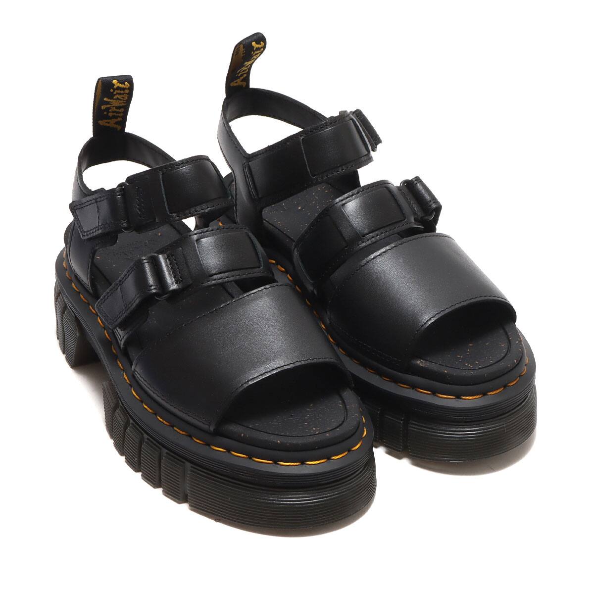 Dr.Martens Ricki 3-strap sandal Black Nappa Lux BLACK 23SS-I_photo_large