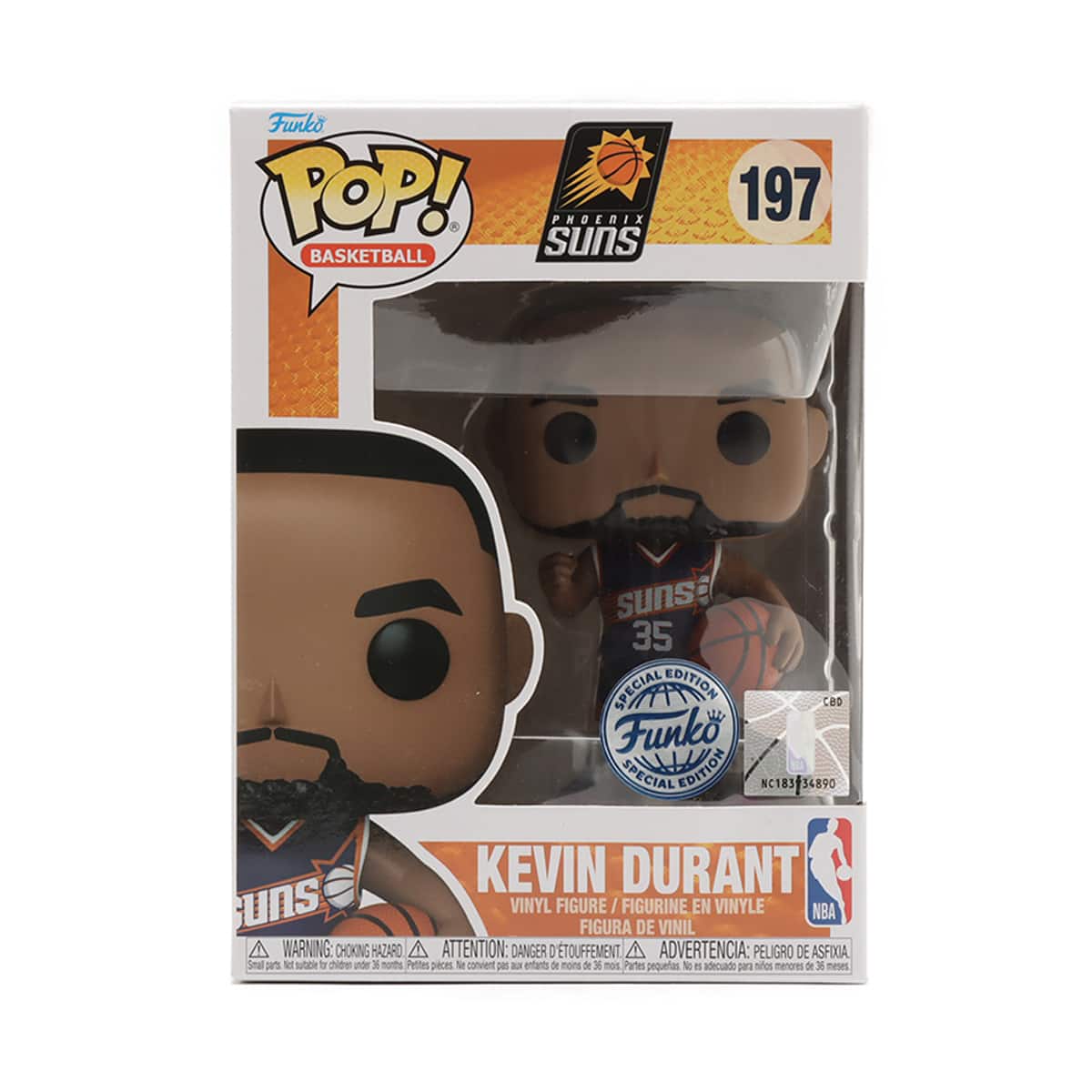 FUNKO POP! NBA- Suns- Kevin Durant(Icon Edition) MULTIのメイン画像