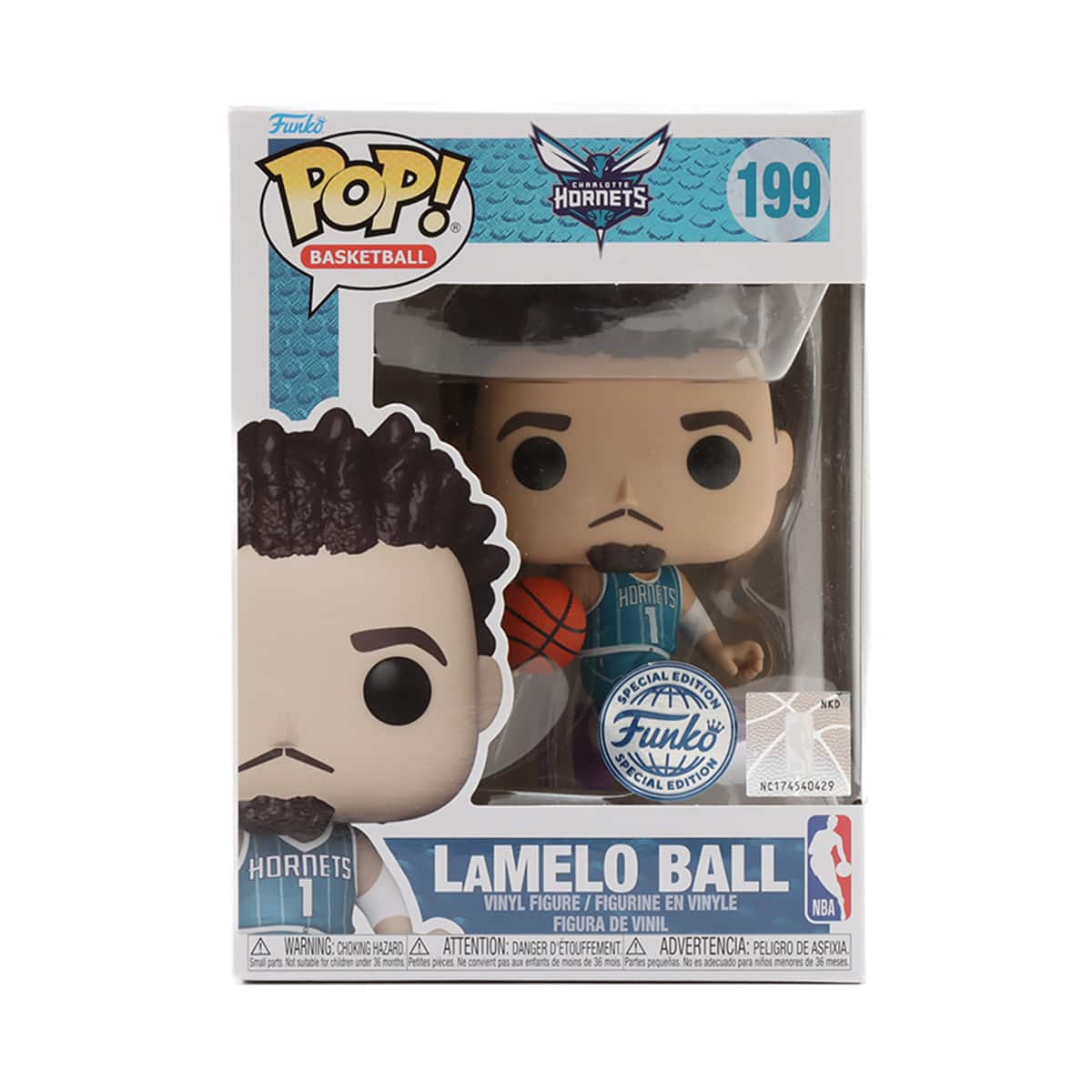 FUNKO POP! NBA- Hornets- LaMelo Ball(Icon Ed) MULTIのメイン画像