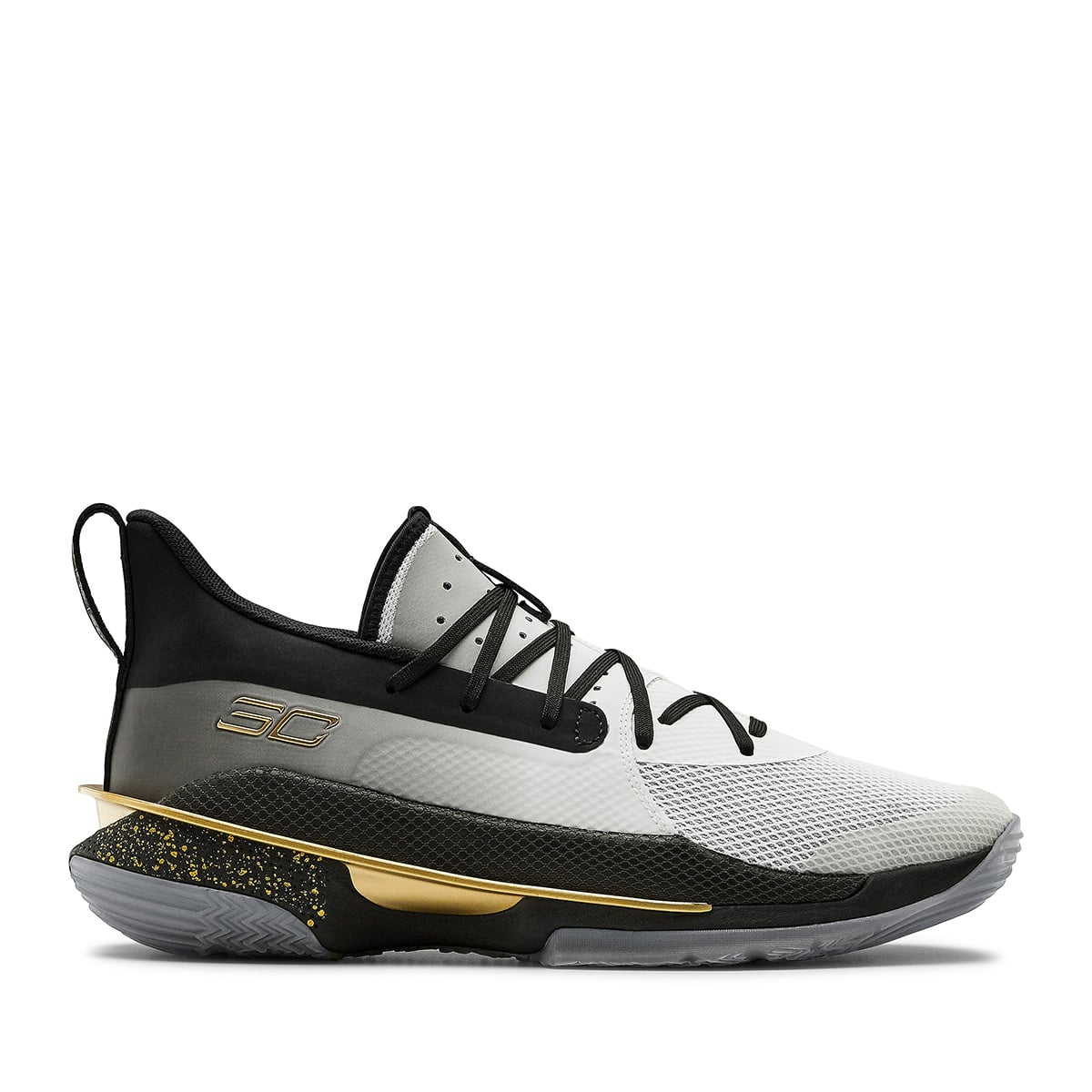 UNDER ARMOUR Curry 7 "FOR THE GAME" WHITE/BLACK/GOLD 20SS-S_photo_large
