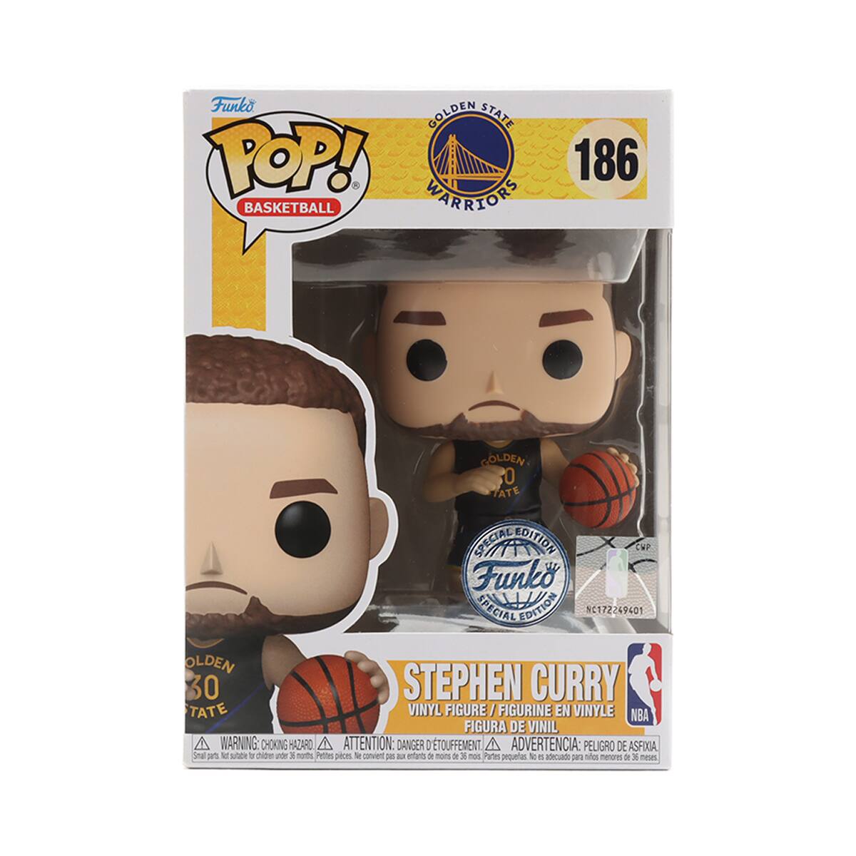 FUNKO POP! NBA- Warriors Stephen Curry(22-23 Statement