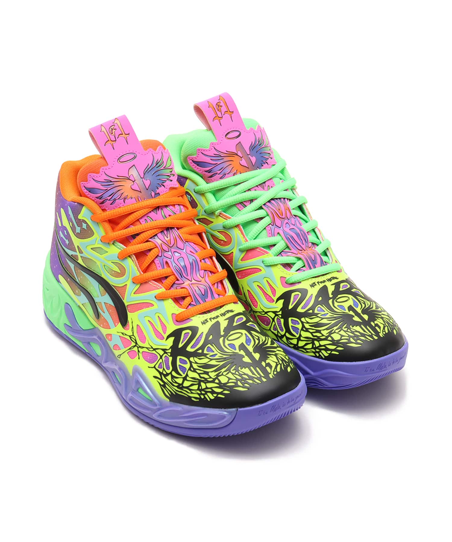 PUMA MB.04 BE YOU PUMA BLACK-ELECTRIC PEPPERMI（プーマ MB.04