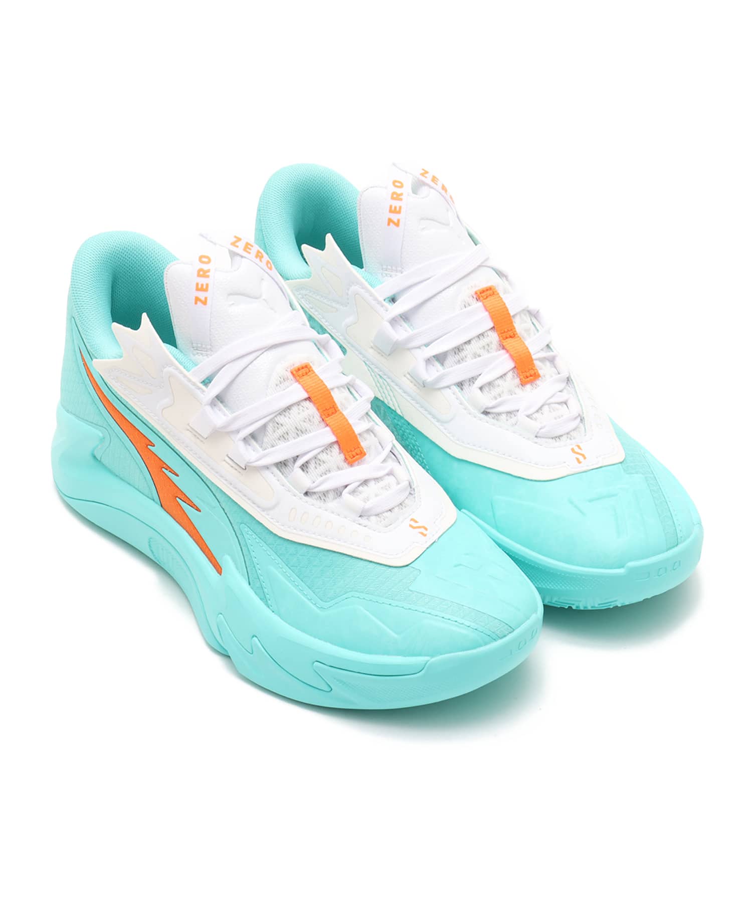 PUMA SCOOT ZEROS II SHIFT AQUATIC-ORANGE POPPY（プーマ