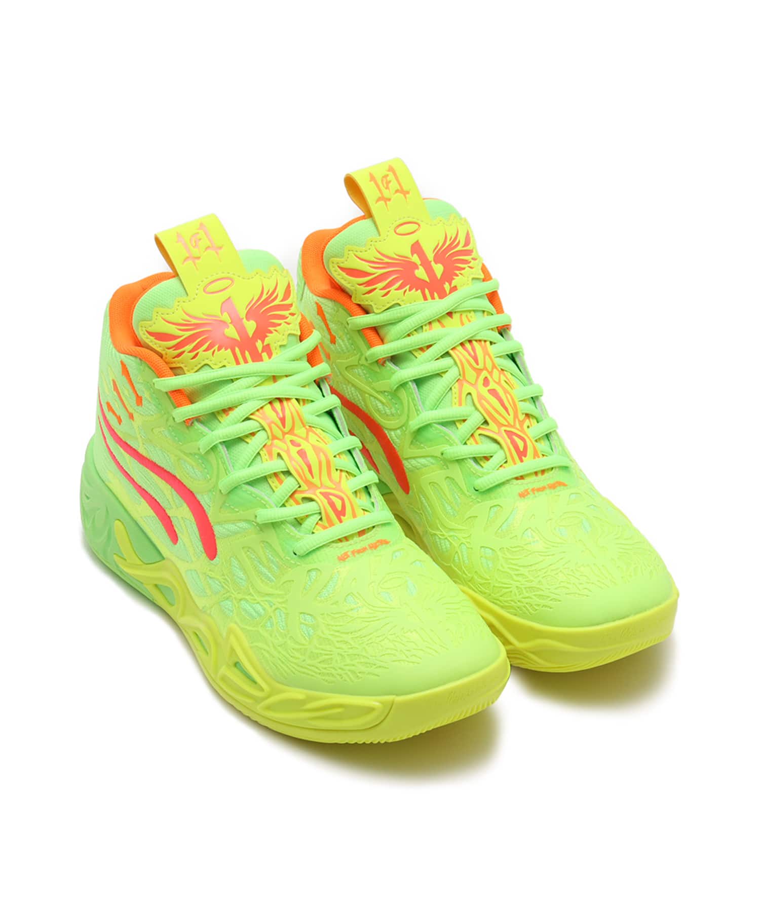 PUMA MB.04 GEM YELLOW ALERT-GREEN GLARE-PIN（プーマ MB.04
