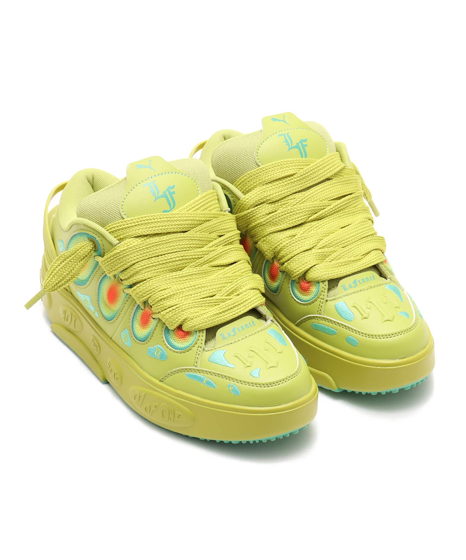 PUMA LA FRANCE HEATMAP SEA KELP-JADE FROSTのメイン画像