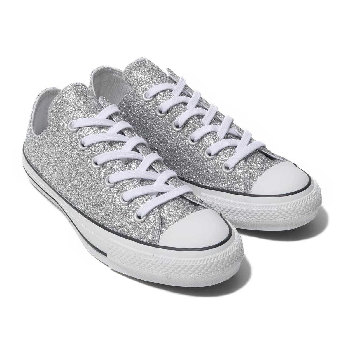 CONVERSE ALL STAR 100 GLITTER OX SILVER 19FA-S_photo_large