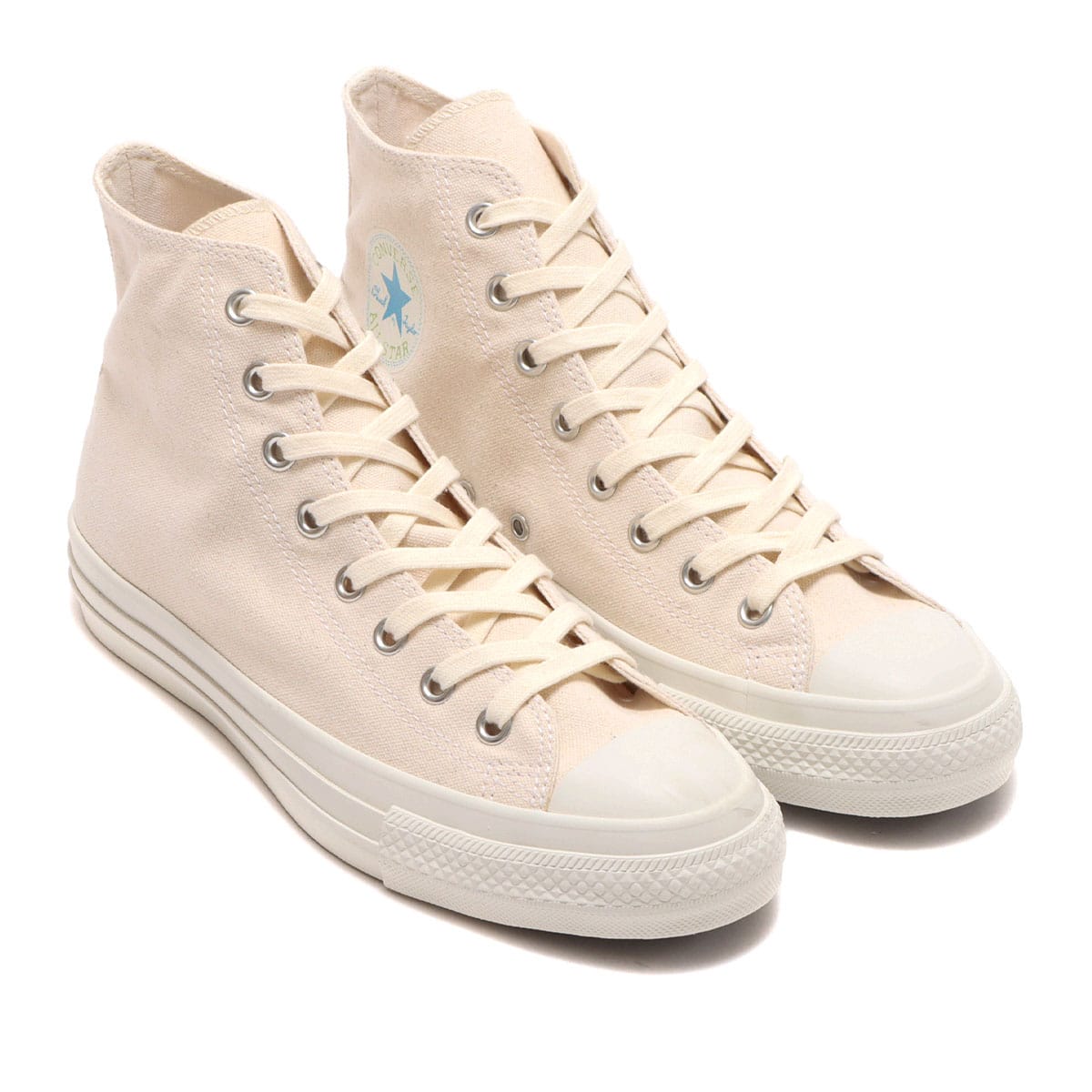 CONVERSE ALL STAR MUSENSHOKU-CANVAS EC HI WHITE 22SS-I