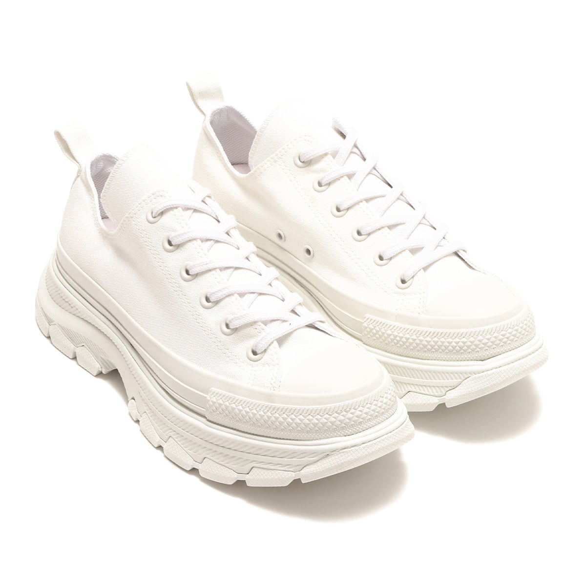 暖色系 Converse All Star 100 Trekwave MN OX White 27.5cm - 通販