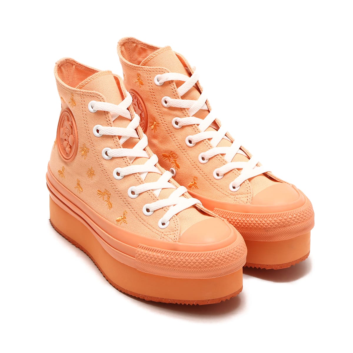 CONVERSE AS R ancco CHUNKYLINE HI PASTEL ORANGE 23SS-I