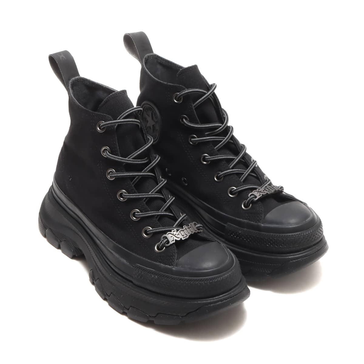 CONVERSE ALL STAR (R) X-girl TREKWAVE HI BLACK